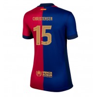 Barcelona Andreas Christensen #15 Domaci Dres za Ženska 2024-25 Kratak Rukav